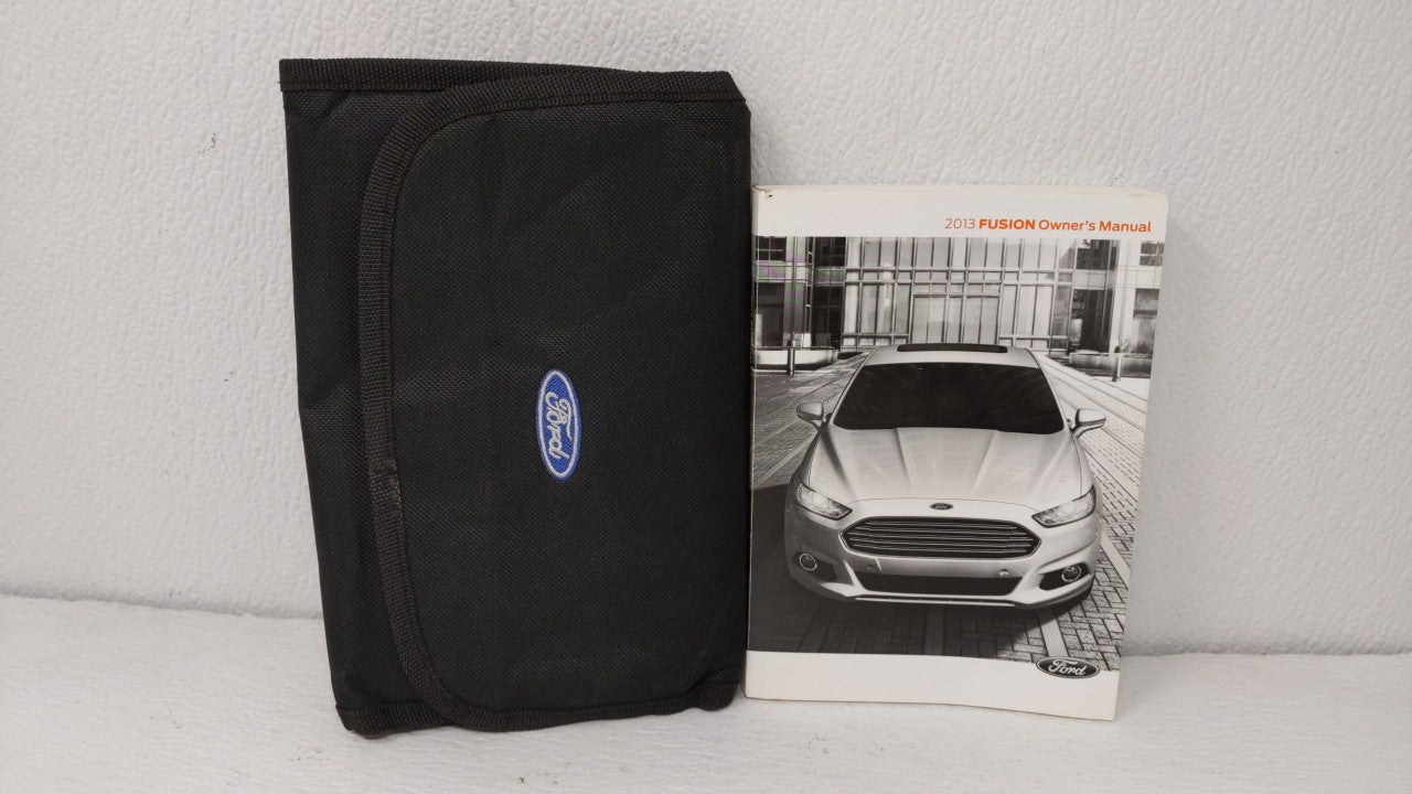 2013 Ford Fusion Owners Manual Book Guide OEM Used Auto Parts - Oemusedautoparts1.com