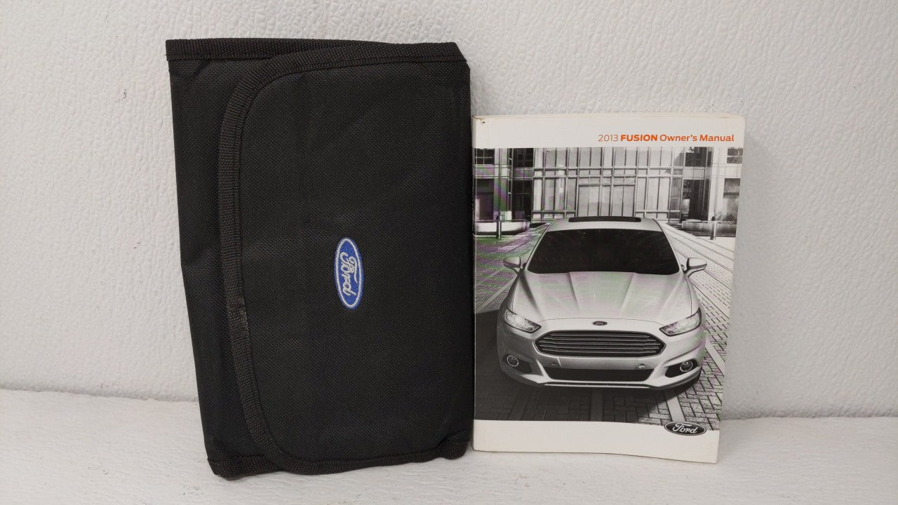 2013 Ford Fusion Owners Manual Book Guide OEM Used Auto Parts - Oemusedautoparts1.com