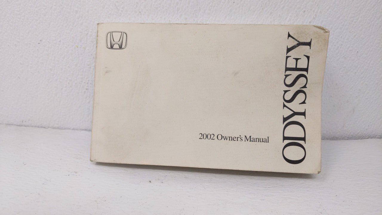 2002 Honda Odyssey Owners Manual Book Guide OEM Used Auto Parts - Oemusedautoparts1.com