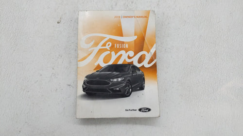 2018 Ford Fusion Owners Manual Book Guide OEM Used Auto Parts