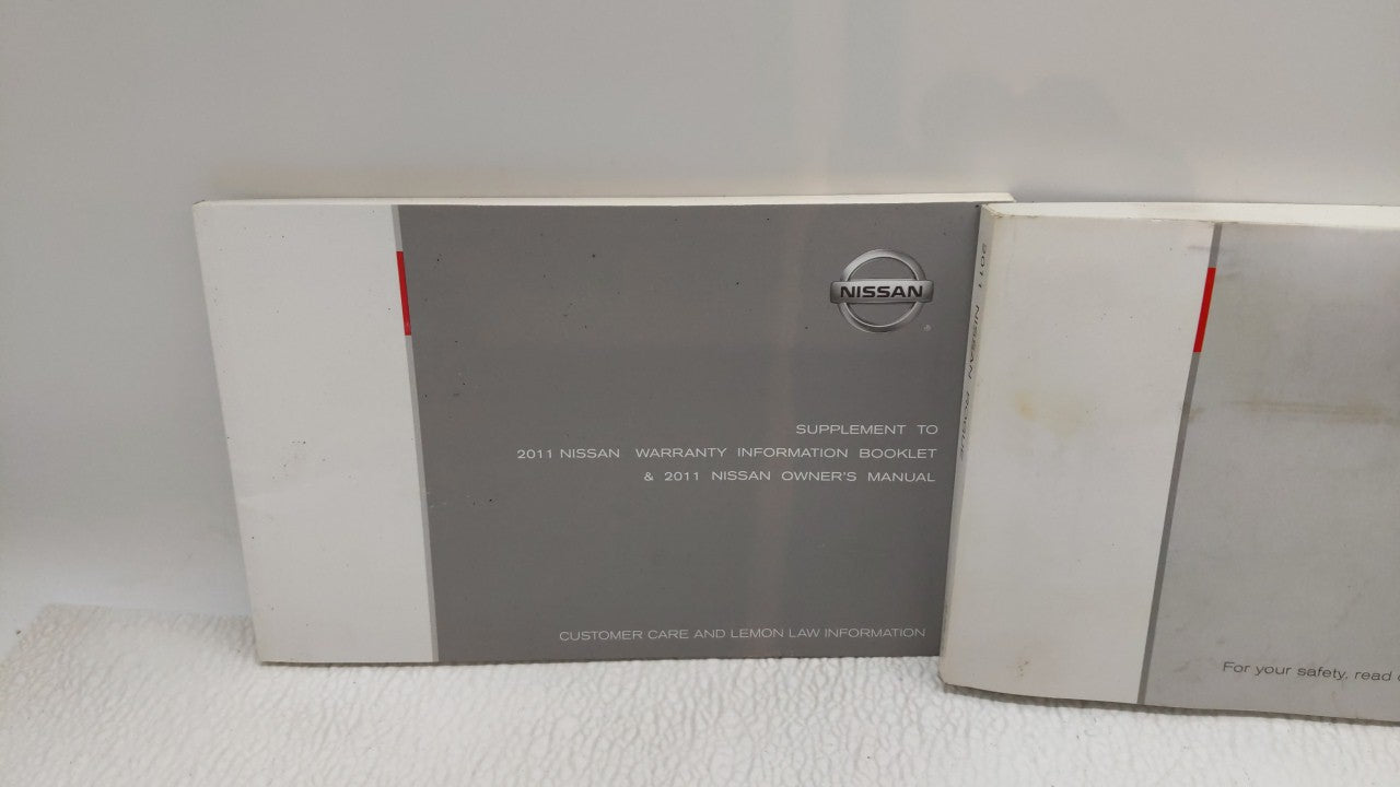 2011 Nissan Rogue Owners Manual Book Guide OEM Used Auto Parts - Oemusedautoparts1.com