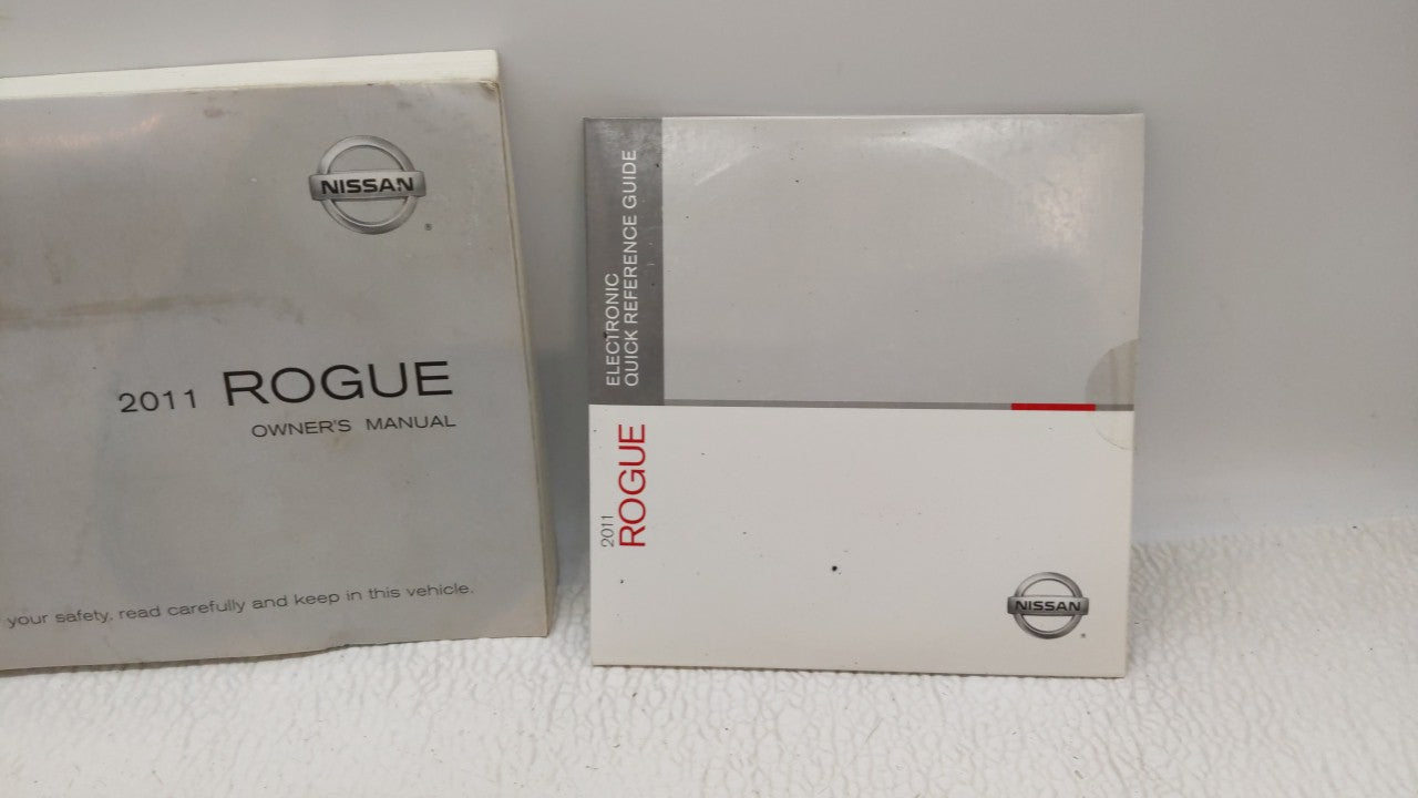 2011 Nissan Rogue Owners Manual Book Guide OEM Used Auto Parts - Oemusedautoparts1.com