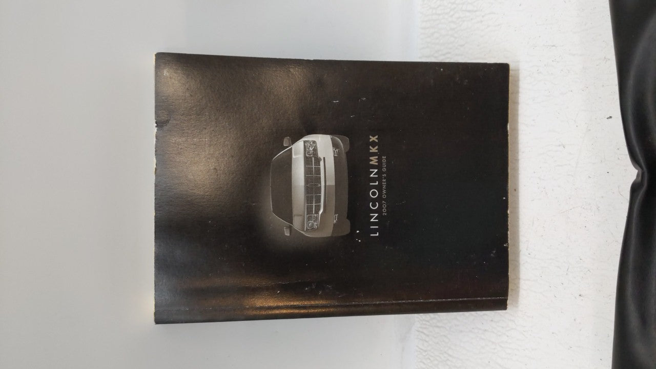 2007 Lincoln Mkx Owners Manual Book Guide OEM Used Auto Parts - Oemusedautoparts1.com