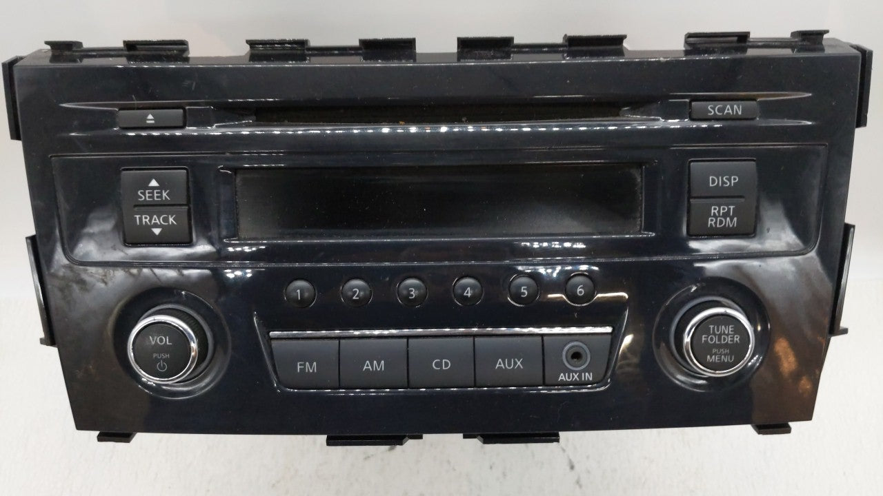 2013-2015 Nissan Altima Radio AM FM Cd Player Receiver Replacement P/N:28185 3TB0G Fits 2013 2014 2015 OEM Used Auto Parts - Oemusedautoparts1.com