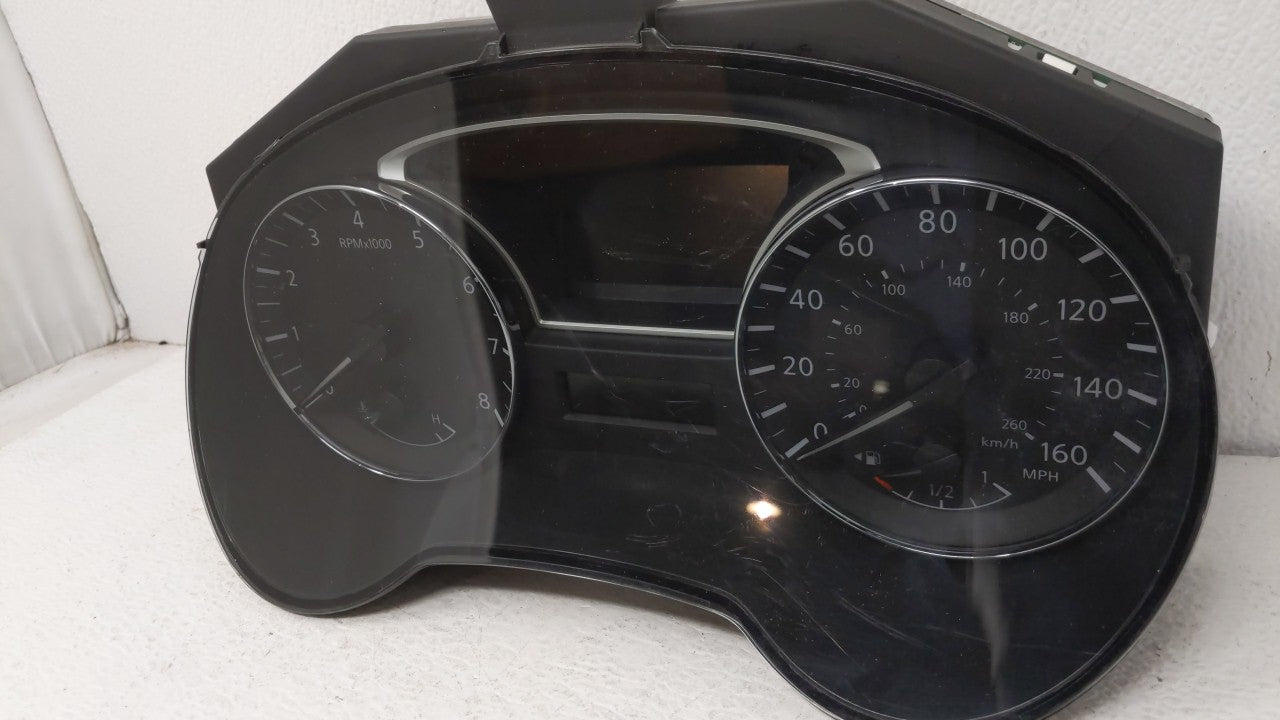 2015 Nissan Altima Instrument Cluster Speedometer Gauges P/N:24810 9HP0A Fits OEM Used Auto Parts - Oemusedautoparts1.com