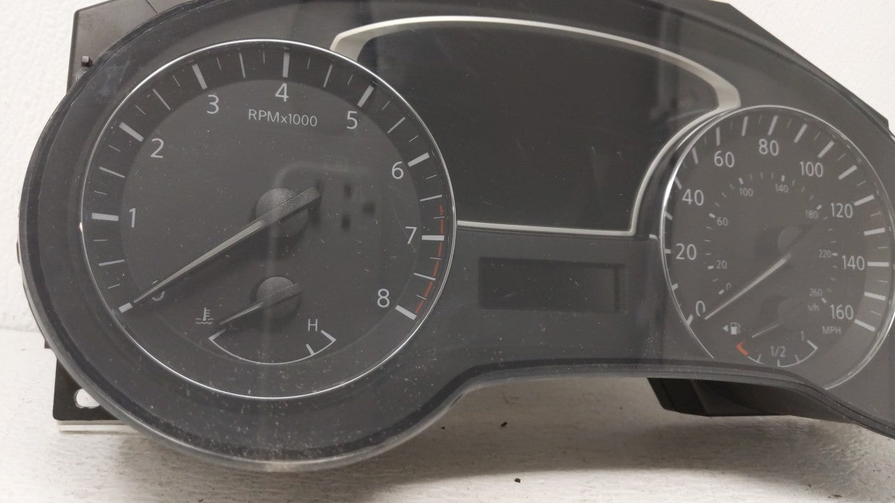 2015 Nissan Altima Instrument Cluster Speedometer Gauges P/N:24810 9HP0A Fits OEM Used Auto Parts - Oemusedautoparts1.com