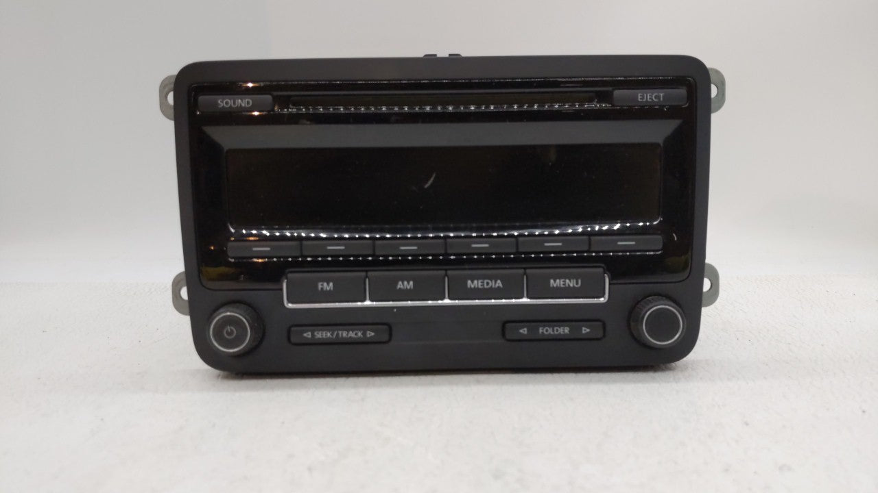 2015 Volkswagen Jetta Radio AM FM Cd Player Receiver Replacement P/N:1K0 035 164 H Fits OEM Used Auto Parts - Oemusedautoparts1.com