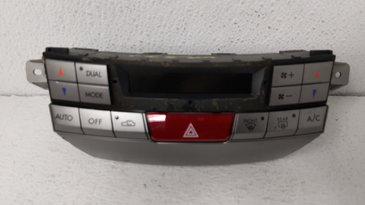 2010-2014 Subaru Legacy Ac Heater Climate Control 72311 Aj08a - Oemusedautoparts1.com