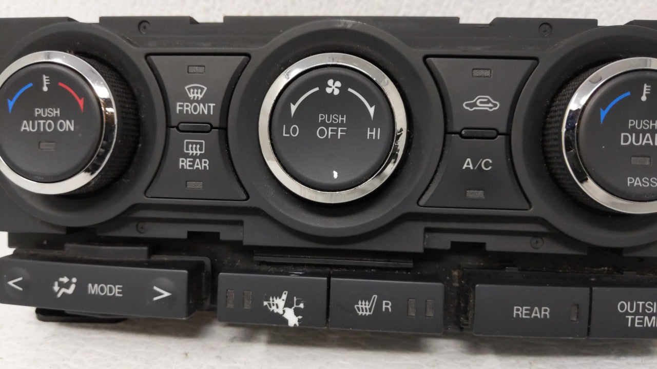 2010-2014 Mazda Cx-9 Climate Control Module Temperature AC/Heater Replacement P/N:TE70-61-190 Fits 2010 2011 2012 2013 2014 OEM Used Auto Parts - Oemusedautoparts1.com