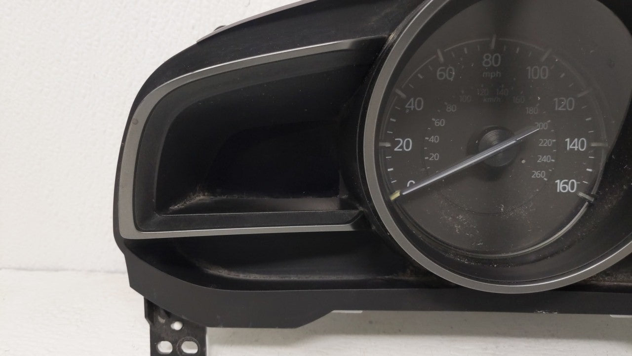 2017 Mazda 3 Instrument Cluster Speedometer Gauges P/N:24BAJCD Fits OEM Used Auto Parts - Oemusedautoparts1.com