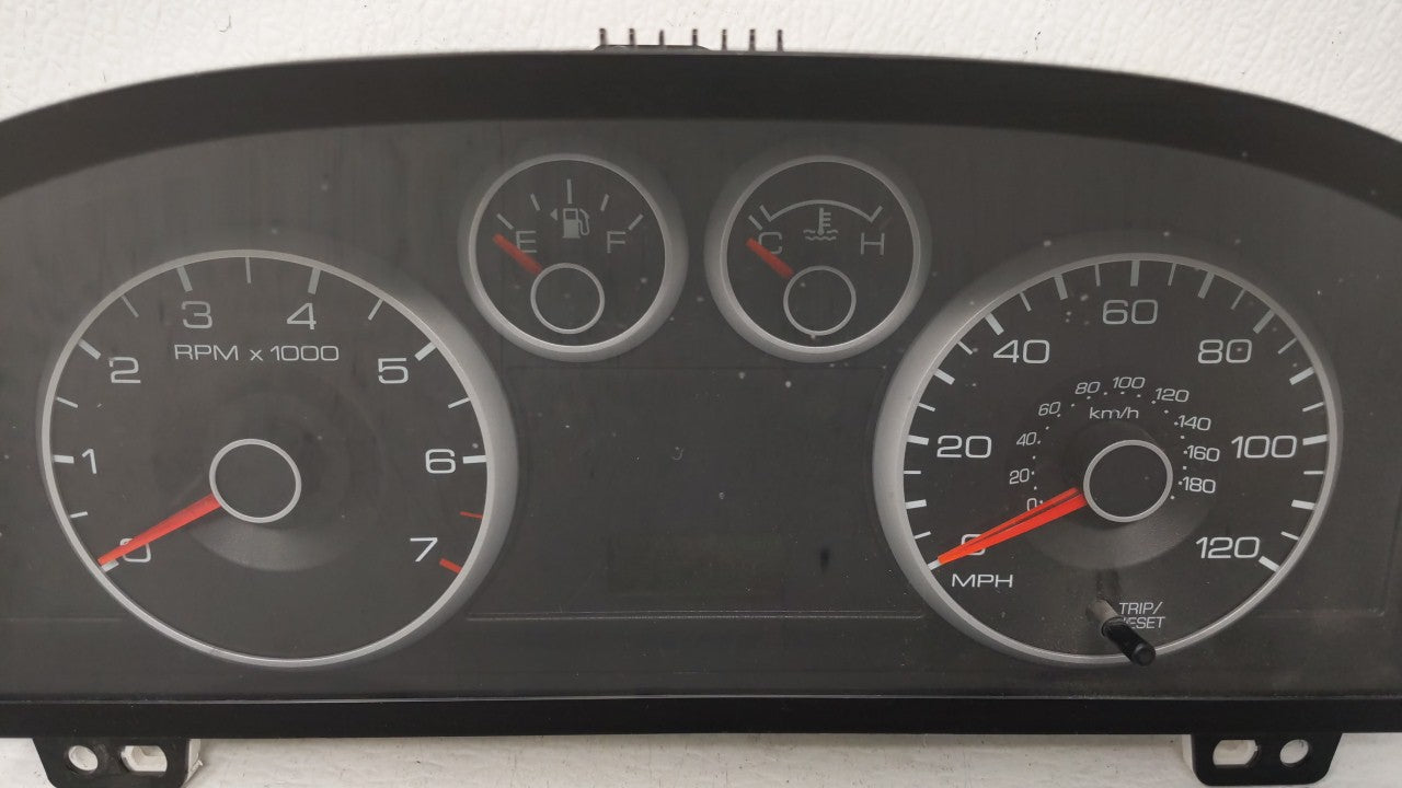 2007 Ford Fusion Instrument Cluster Speedometer Gauges P/N:7E5T-10849-AD Fits OEM Used Auto Parts - Oemusedautoparts1.com