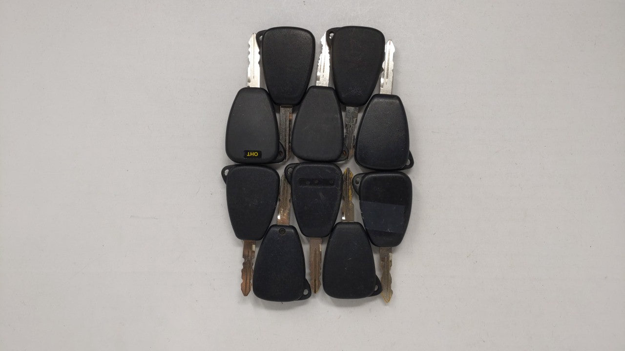 Lot Of 10 Aftermarket Keyless Entry Remote Fob Mixed Fcc Ids Mixed Part - Oemusedautoparts1.com