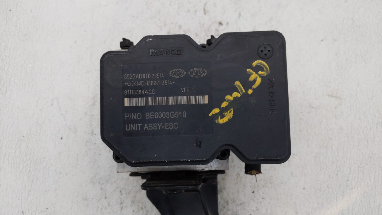 2014-2016 Hyundai Elantra ABS Pump Control Module Replacement P/N:58920-3X630 BE6003G510 Fits 2014 2015 2016 OEM Used Auto Parts - Oemusedautoparts1.com