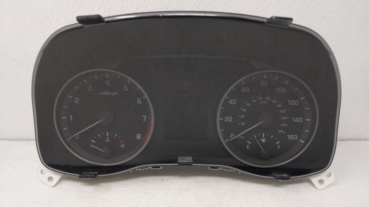 2017-2018 Hyundai Elantra Instrument Cluster Speedometer Gauges P/N:94001-F3010 Fits 2017 2018 OEM Used Auto Parts - Oemusedautoparts1.com