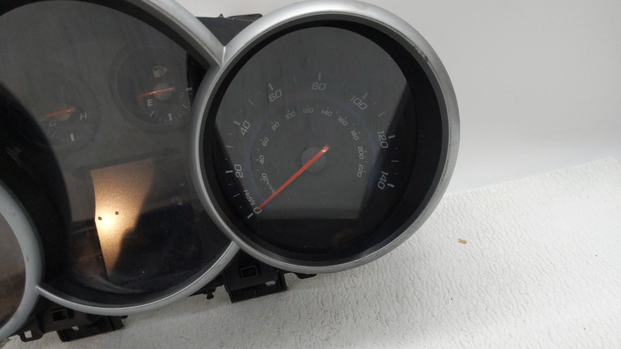 2013-2014 Chevrolet Cruze Instrument Cluster Speedometer Gauges P/N:95129378 Fits 2013 2014 OEM Used Auto Parts - Oemusedautoparts1.com