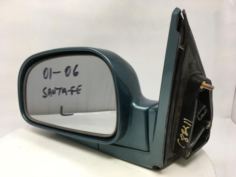 2005 Hyundai Santa Fe Side Mirror Replacement Driver Left View Door Mirror P/N:BLUE Fits OEM Used Auto Parts - Oemusedautoparts1.com