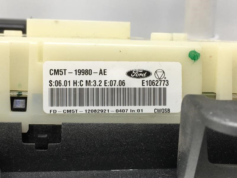 2013 Ford Focus Climate Control Module Temperature AC/Heater Replacement P/N:CM5T-19980-AE Fits 2014 OEM Used Auto Parts - Oemusedautoparts1.com