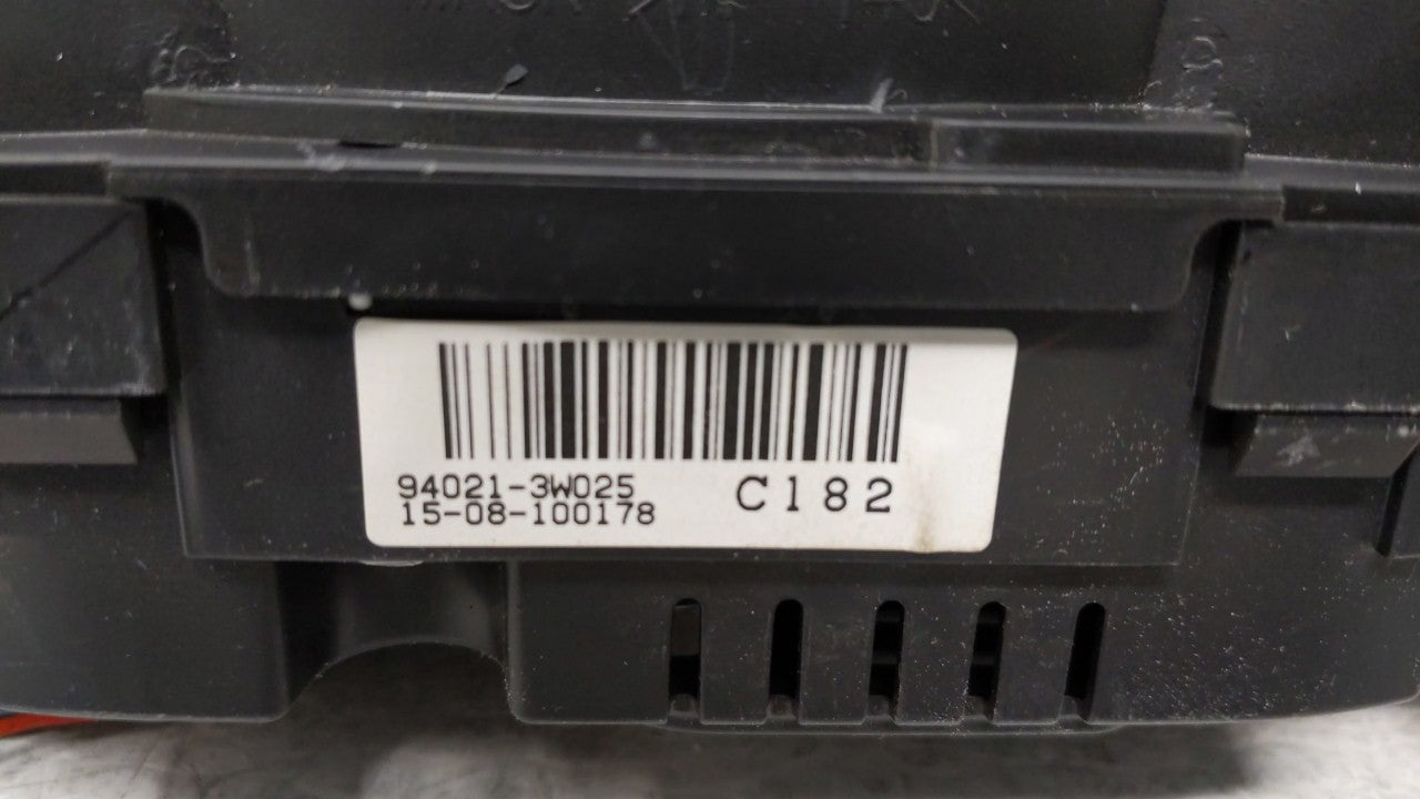 2014-2016 Kia Sportage Instrument Cluster Speedometer Gauges P/N:94021-3W025 Fits 2014 2015 2016 OEM Used Auto Parts - Oemusedautoparts1.com