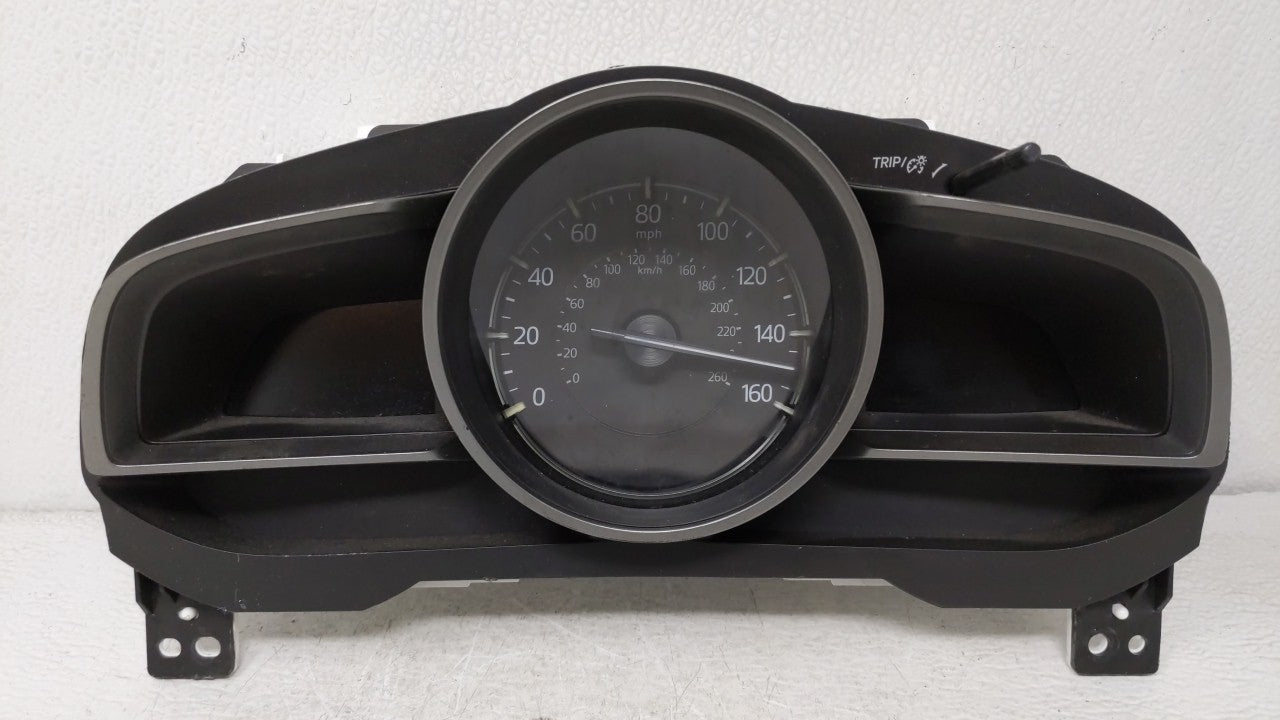 2018 Mazda 3 Instrument Cluster Speedometer Gauges P/N:59BEEJA 0166150 Fits OEM Used Auto Parts - Oemusedautoparts1.com
