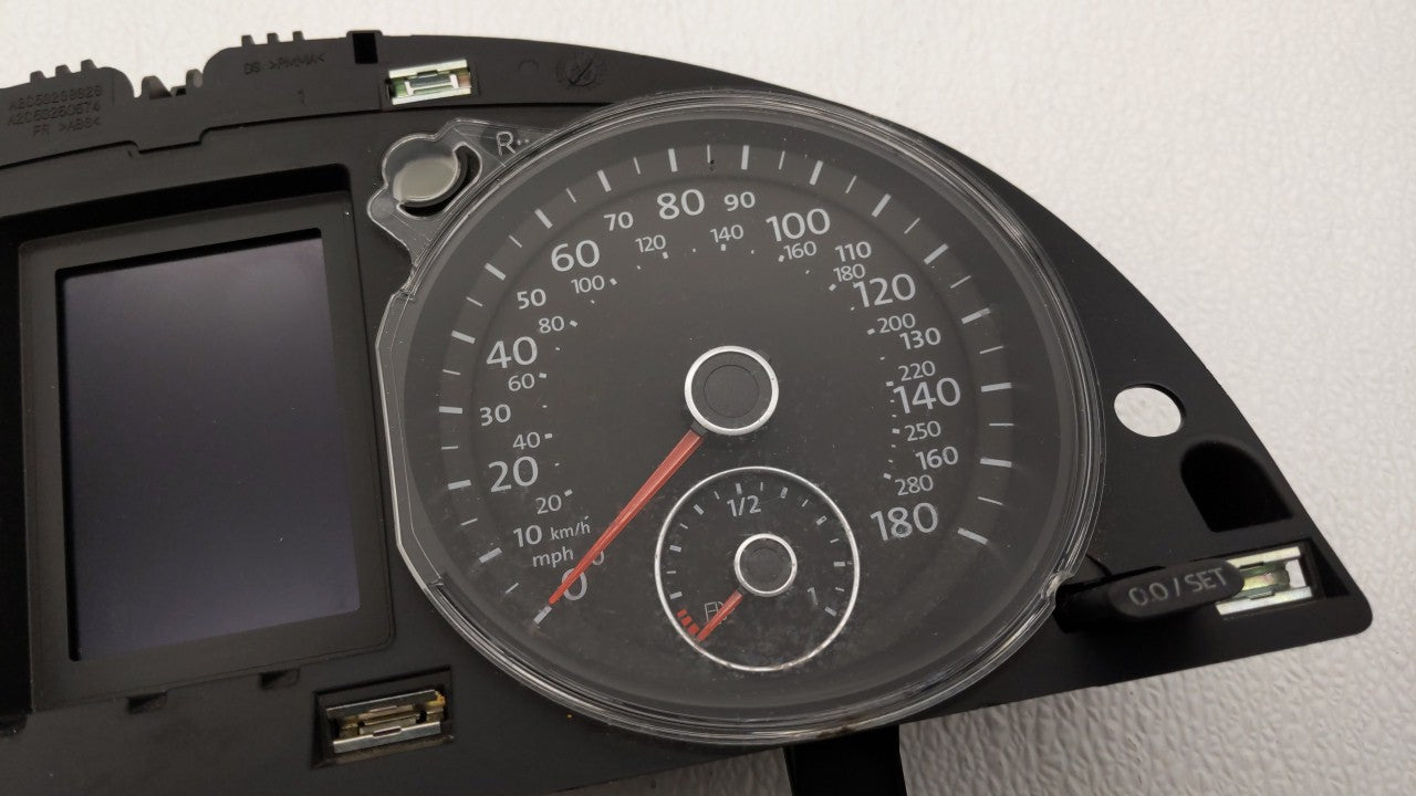 2015 Volkswagen Cc Instrument Cluster Speedometer Gauges P/N:3C8920 971H Fits OEM Used Auto Parts - Oemusedautoparts1.com
