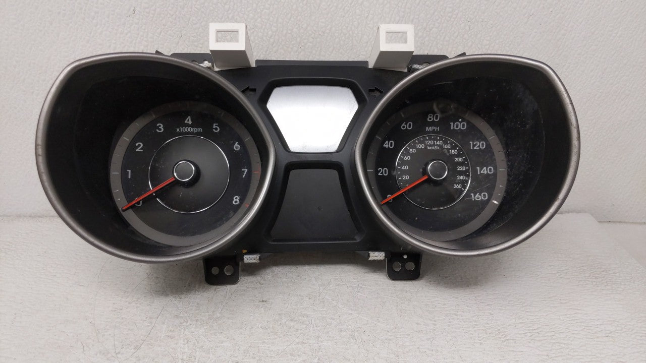 2014-2016 Hyundai Elantra Instrument Cluster Speedometer Gauges P/N:94004-3Y010 Fits 2014 2015 2016 OEM Used Auto Parts - Oemusedautoparts1.com