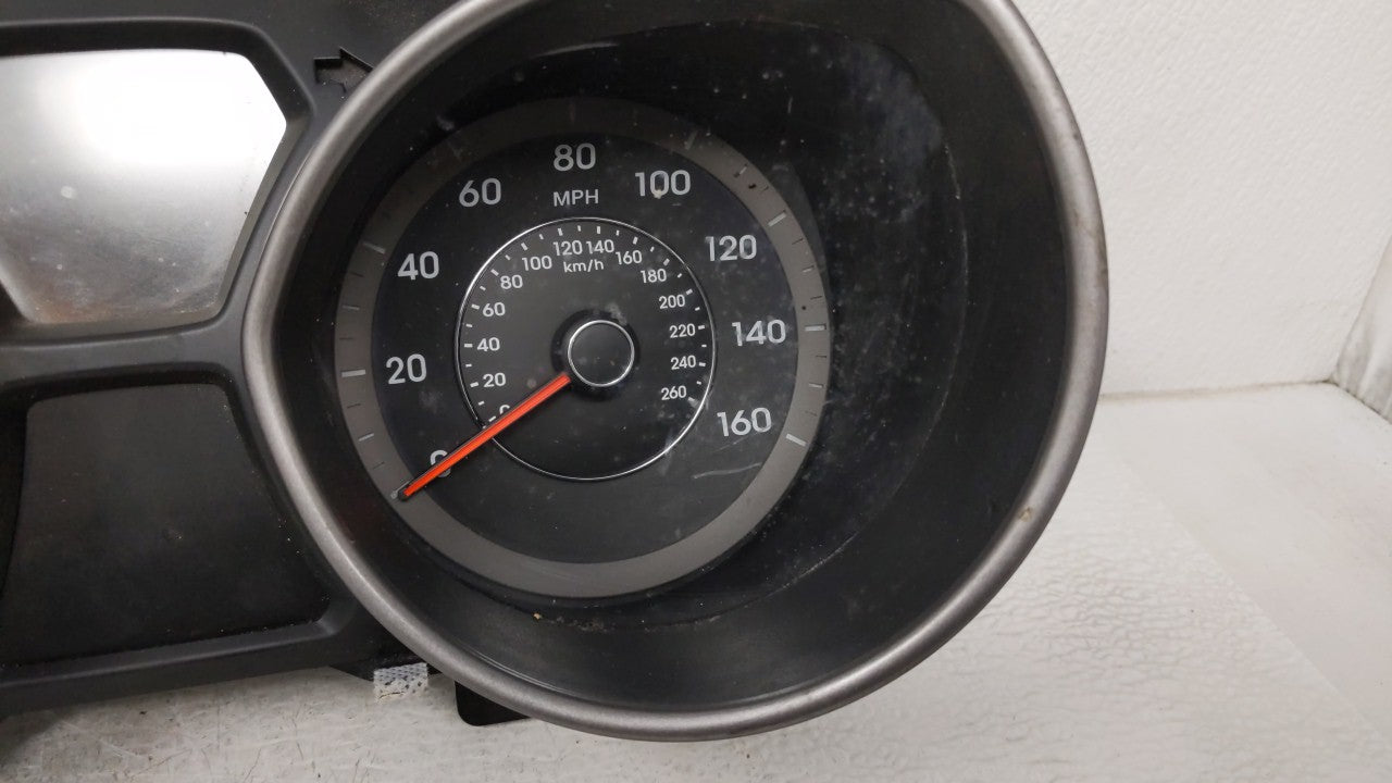 2014-2016 Hyundai Elantra Instrument Cluster Speedometer Gauges P/N:94004-3Y010 Fits 2014 2015 2016 OEM Used Auto Parts - Oemusedautoparts1.com