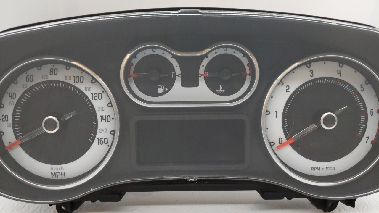 2014-2017 Fiat 500 Instrument Cluster Speedometer Gauges P/N:51968387 Fits 2014 2015 2016 2017 OEM Used Auto Parts - Oemusedautoparts1.com