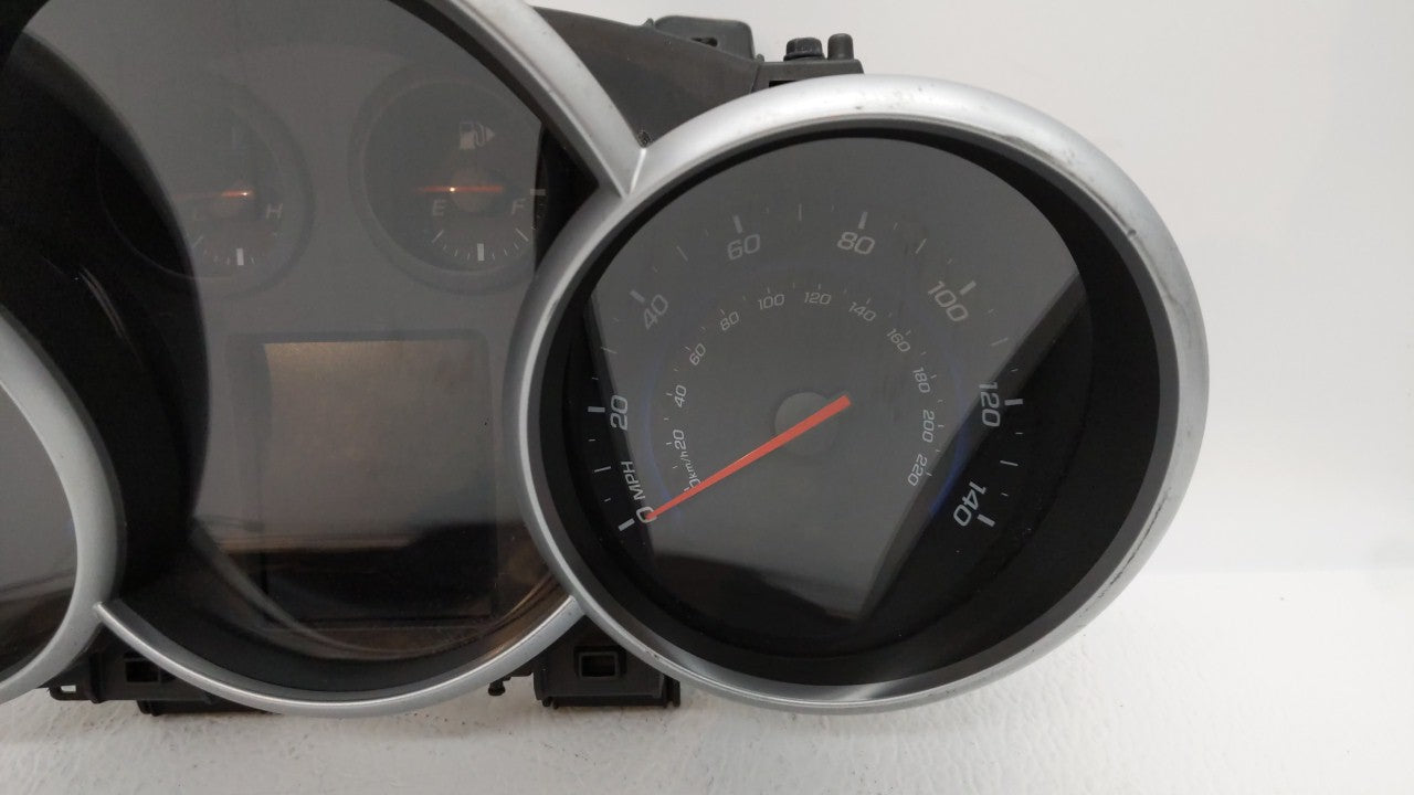 2013-2014 Chevrolet Cruze Instrument Cluster Speedometer Gauges P/N:95129378 Fits 2013 2014 OEM Used Auto Parts - Oemusedautoparts1.com