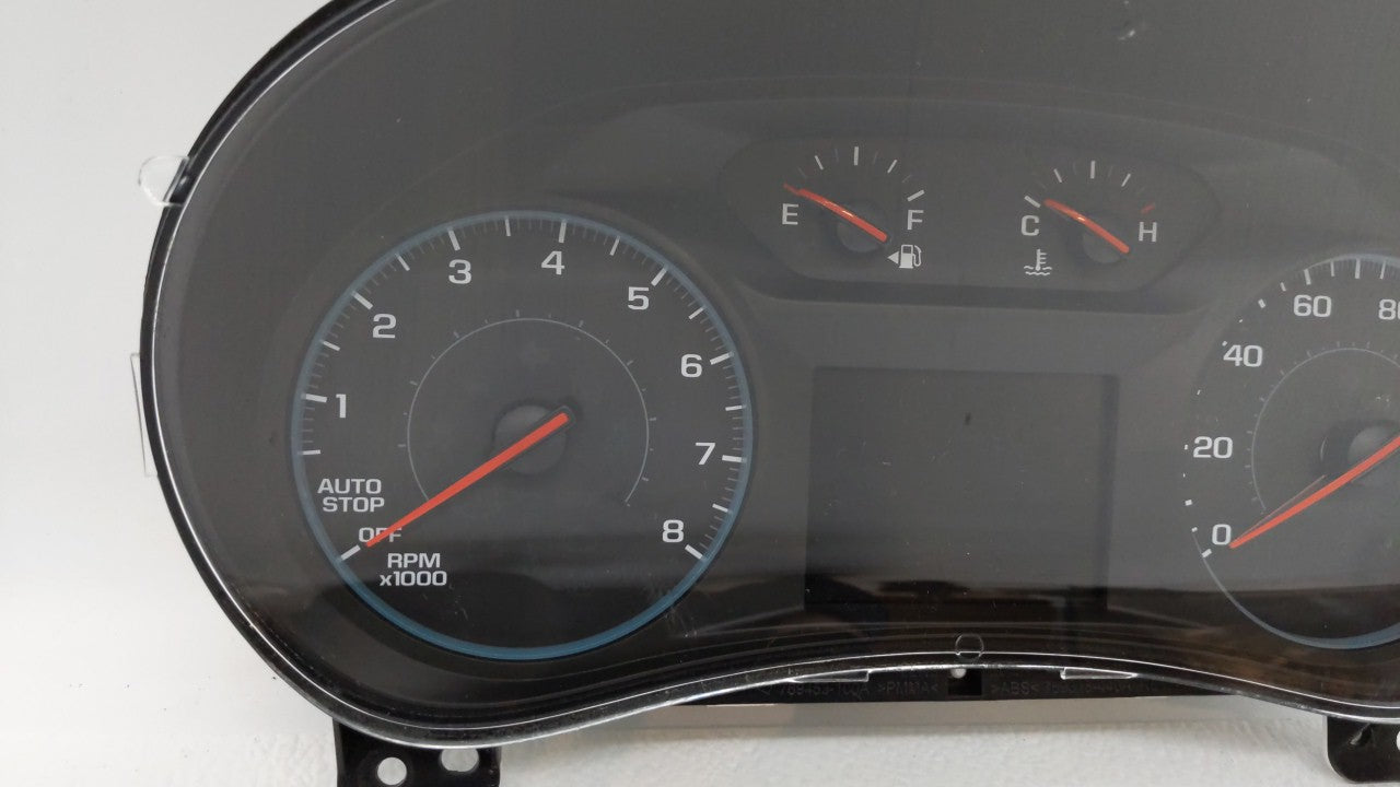 2018 Chevrolet Equinox Instrument Cluster Speedometer Gauges P/N:812372274 84240633 Fits OEM Used Auto Parts - Oemusedautoparts1.com