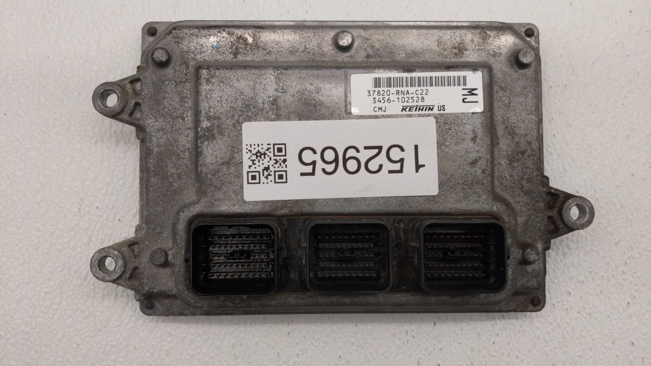 2009-2011 Honda Civic PCM Engine Computer ECU ECM PCU OEM P/N:37820-RNA-C43 37820-RNA-C23 Fits 2009 2010 2011 OEM Used Auto Parts - Oemusedautoparts1.com