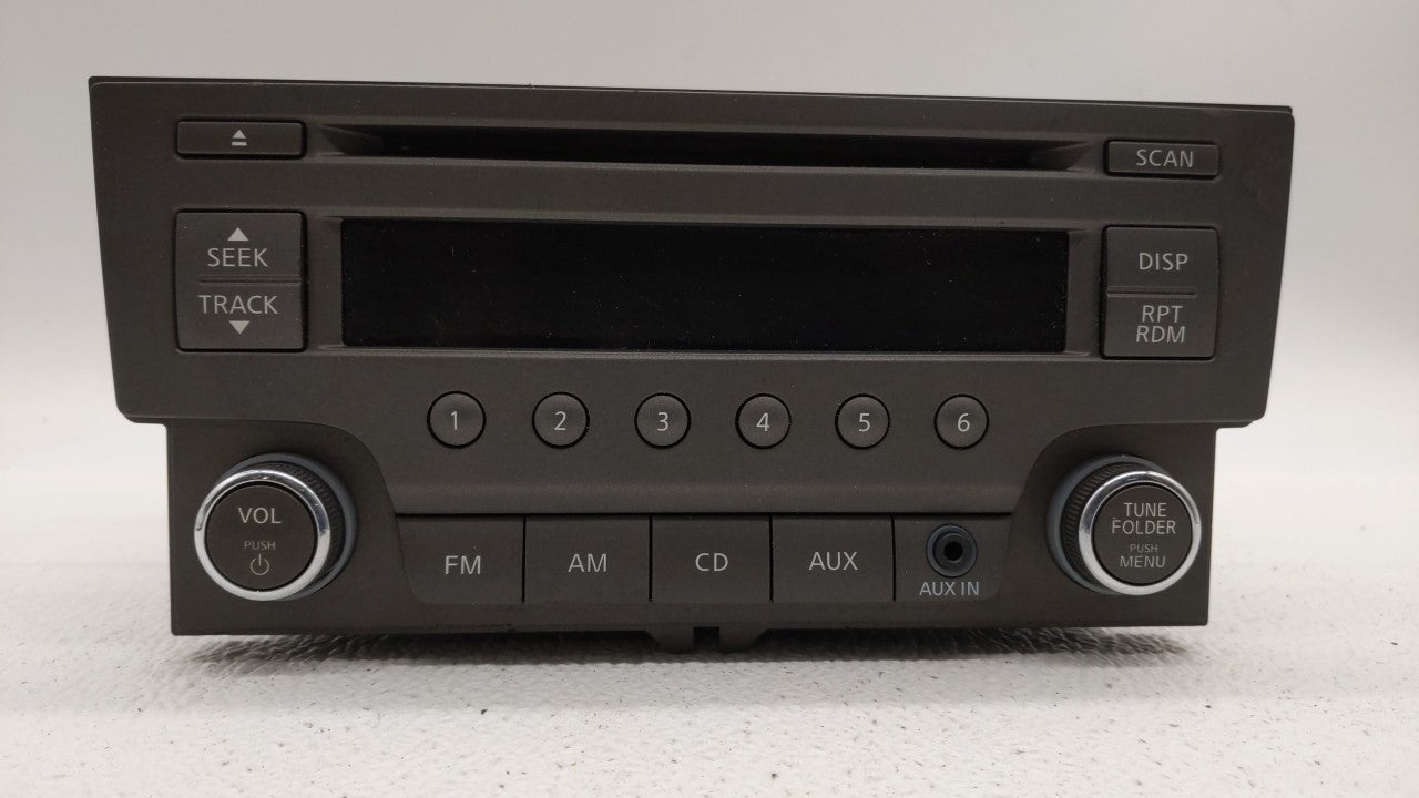 2013-2014 Nissan Sentra Radio AM FM Cd Player Receiver Replacement P/N:28185-3RA2A 28185-3RA2B Fits 2013 2014 OEM Used Auto Parts - Oemusedautoparts1.com