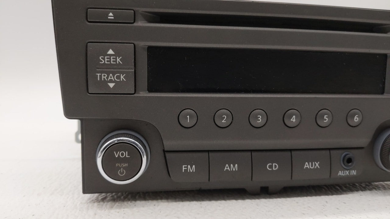 2013-2014 Nissan Sentra Radio AM FM Cd Player Receiver Replacement P/N:28185-3RA2A 28185-3RA2B Fits 2013 2014 OEM Used Auto Parts - Oemusedautoparts1.com