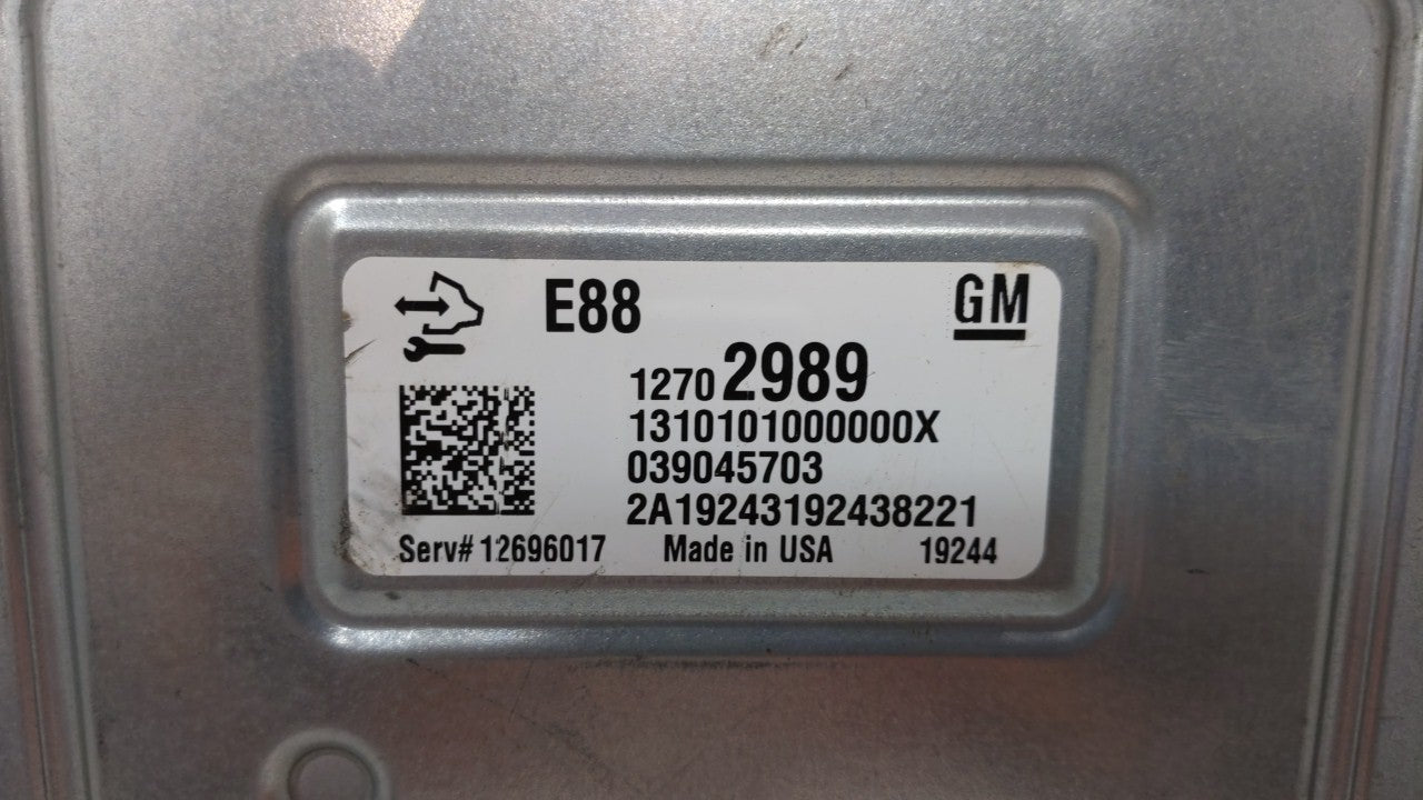 2020 Chevrolet Equinox PCM Engine Computer ECU ECM PCU OEM P/N:12702989 Fits OEM Used Auto Parts - Oemusedautoparts1.com