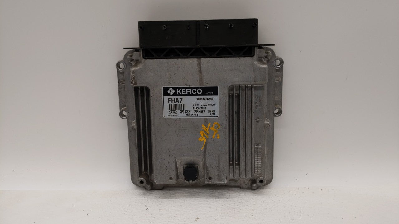 2016 Kia Soul PCM Engine Computer ECU ECM PCU OEM P/N:39133-2EHA7 39131-2EHA7 Fits OEM Used Auto Parts - Oemusedautoparts1.com