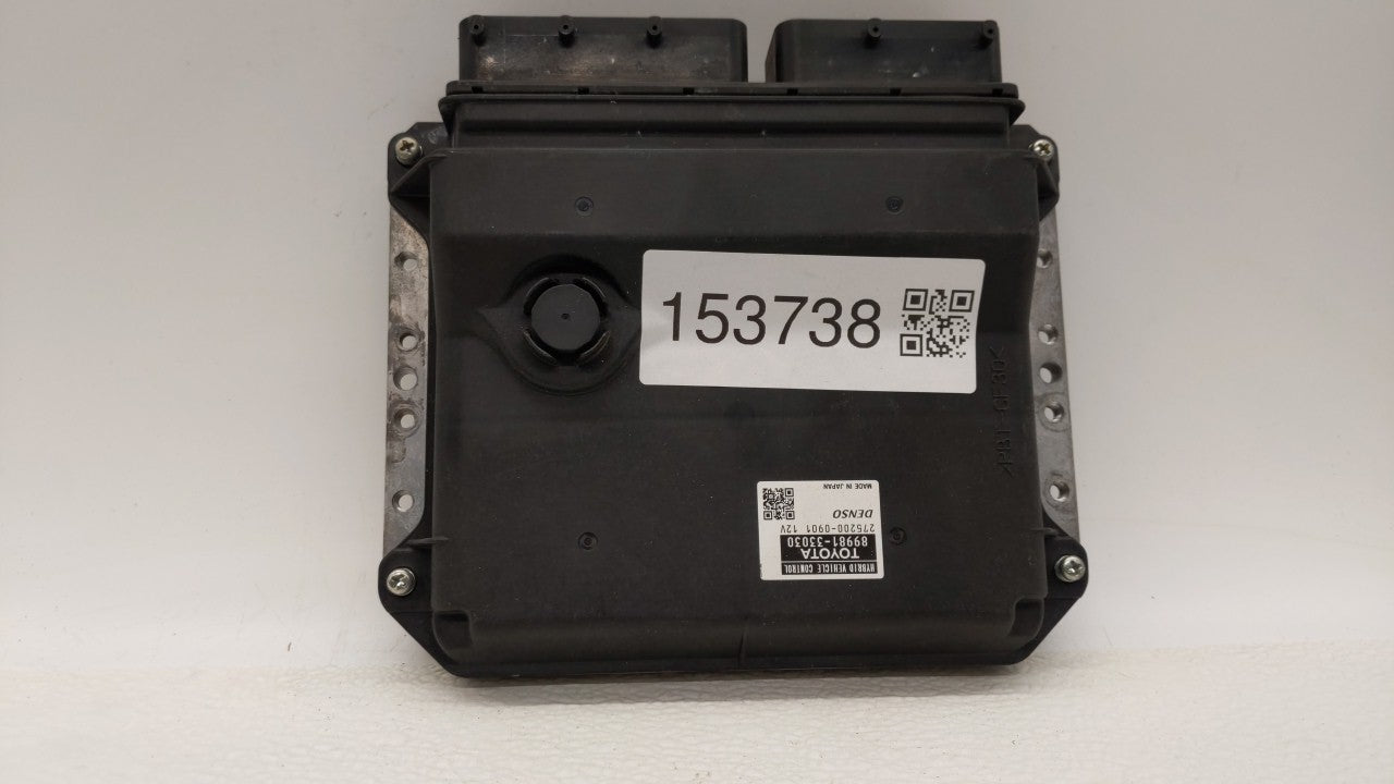 2008 Toyota Camry PCM Engine Computer ECU ECM PCU OEM P/N:89981-33030 89540-33390 Fits OEM Used Auto Parts - Oemusedautoparts1.com