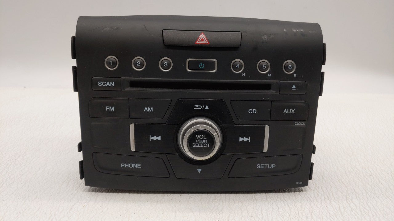 2015-2016 Honda Cr-V Radio AM FM Cd Player Receiver Replacement P/N:39100-T0A-A911-M1 Fits 2015 2016 OEM Used Auto Parts - Oemusedautoparts1.com