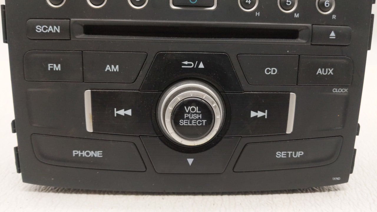 2015-2016 Honda Cr-V Radio AM FM Cd Player Receiver Replacement P/N:39100-T0A-A911-M1 Fits 2015 2016 OEM Used Auto Parts - Oemusedautoparts1.com