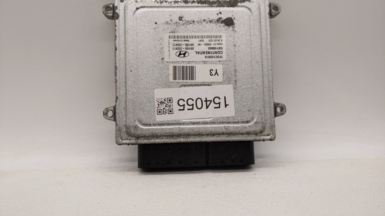 2011-2015 Hyundai Sonata PCM Engine Computer ECU ECM PCU OEM P/N:39155-2G911 39155-2G915 Fits 2011 2012 2013 2014 2015 OEM Used Auto Parts - Oemusedautoparts1.com