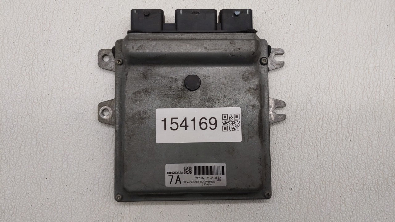 2011-2013 Nissan Altima PCM Engine Computer ECU ECM PCU OEM P/N:MEC114-105 MEC114-080 B2 Fits 2011 2012 2013 OEM Used Auto Parts - Oemusedautoparts1.com