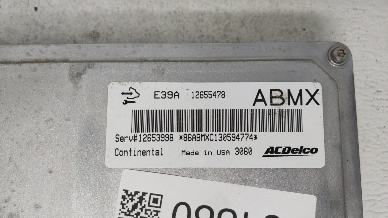 2013-2016 Chevrolet Malibu PCM Engine Computer ECU ECM PCU OEM P/N:12655476 12657776 Fits 2013 2014 2015 2016 OEM Used Auto Parts - Oemusedautoparts1.com