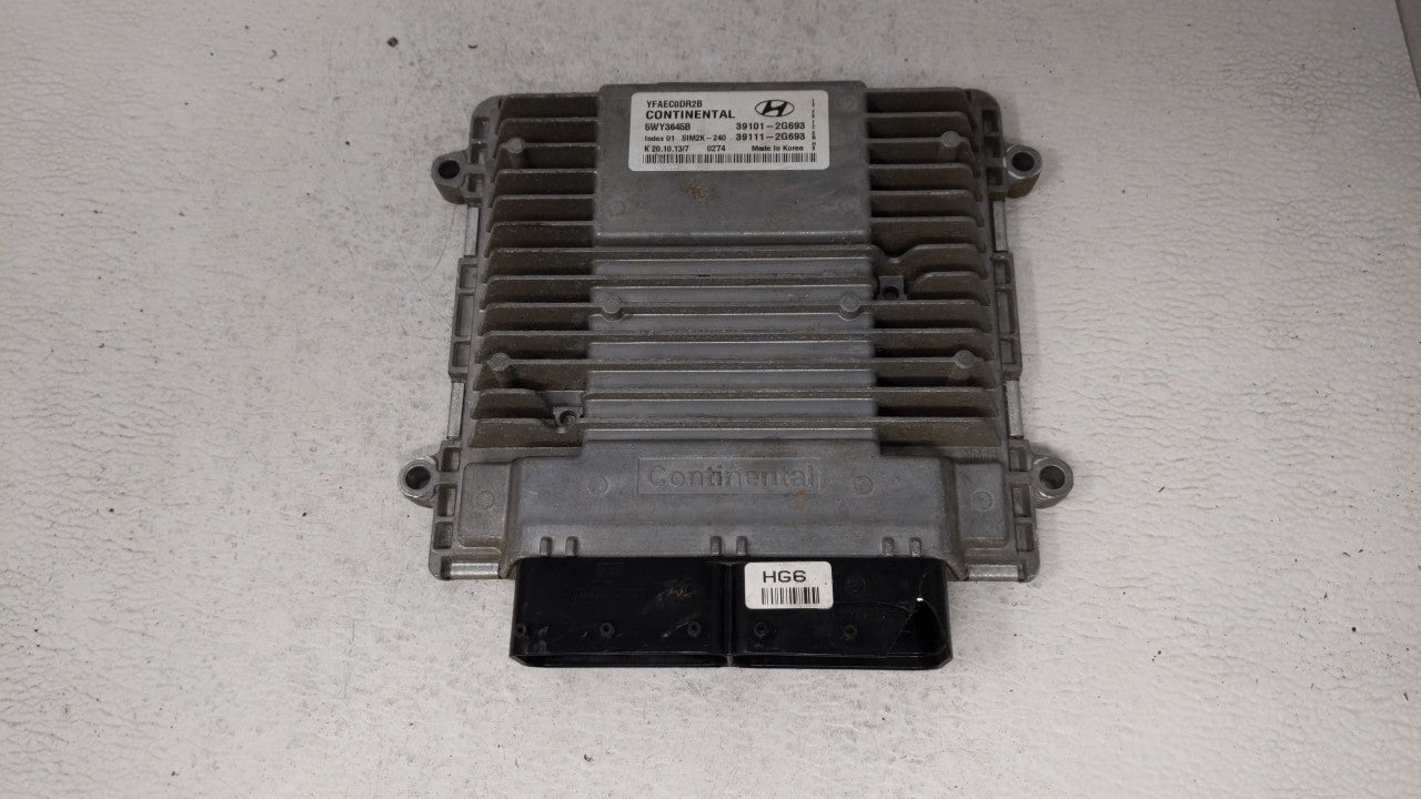 2011-2014 Hyundai Sonata Engine Computer Ecu Pcm Ecm Pcu Oem 154390 - Oemusedautoparts1.com