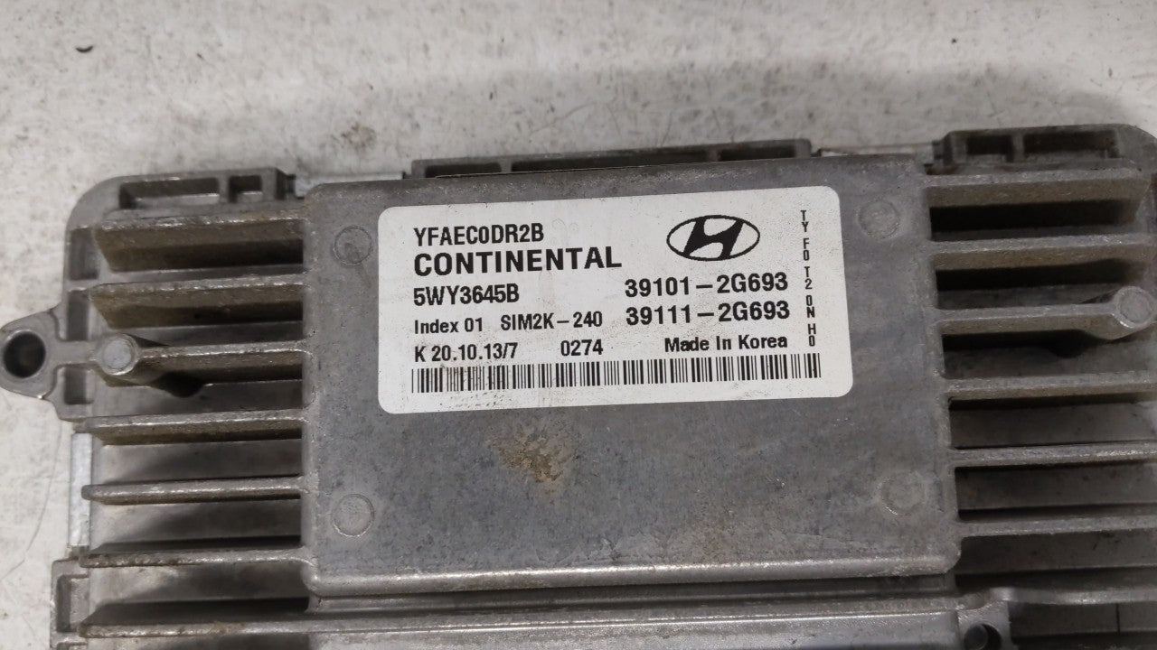 2011-2014 Hyundai Sonata Engine Computer Ecu Pcm Ecm Pcu Oem 154390 - Oemusedautoparts1.com