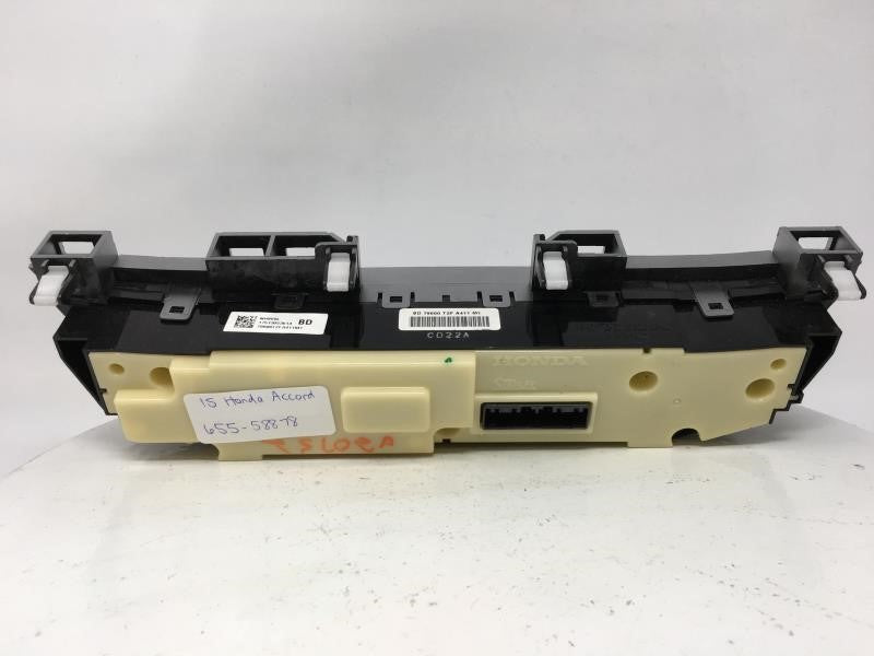 2015 Honda Accord Climate Control Module Temperature AC/Heater Replacement P/N:79600T2FA411M1 Fits 2013 2014 OEM Used Auto Parts - Oemusedautoparts1.com