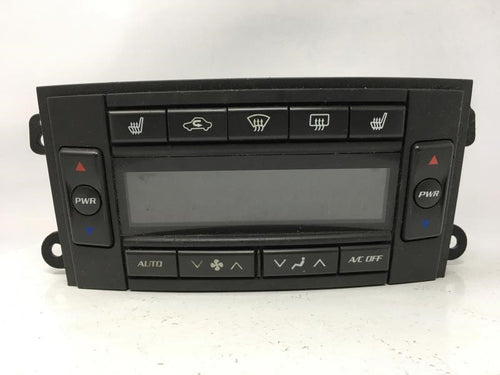 2007 Cadillac Cts Climate Control Module Temperature AC/Heater Replacement P/N:15861856 Fits OEM Used Auto Parts