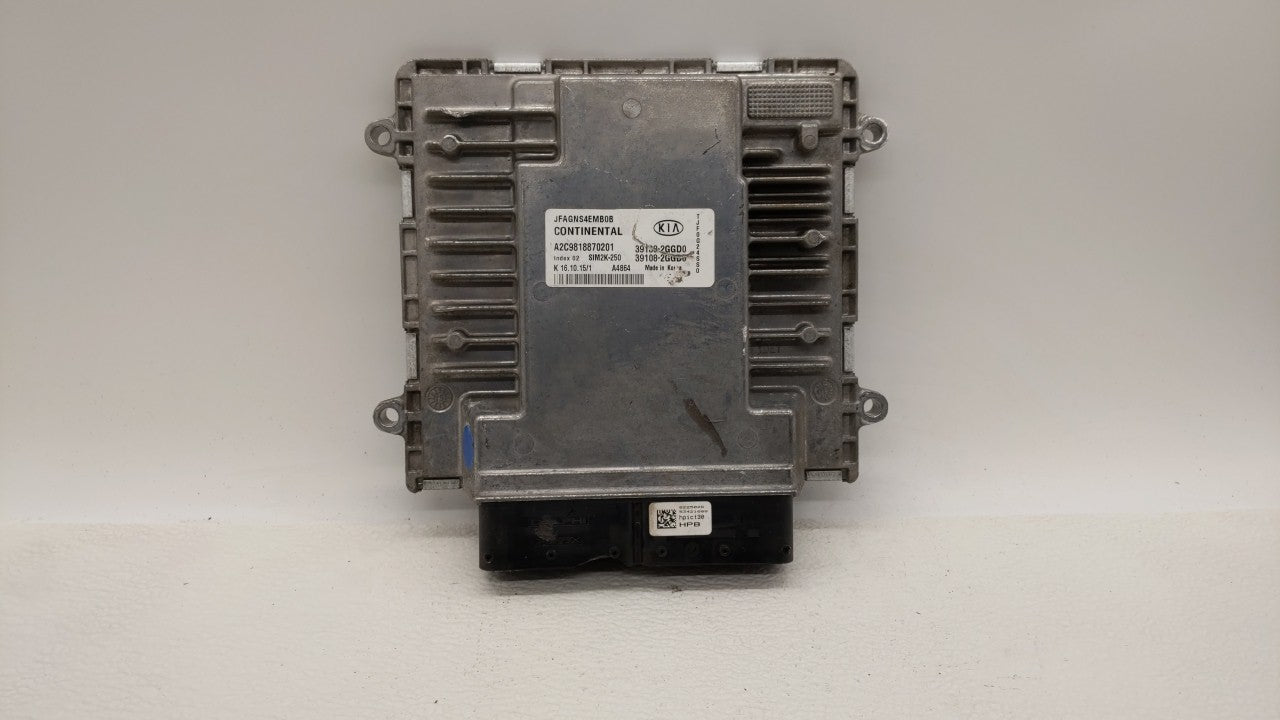 2016-2018 Kia Optima PCM Engine Computer ECU ECM PCU OEM P/N:39138-2GGC1 39108-2GGC1 Fits 2016 2017 2018 OEM Used Auto Parts - Oemusedautoparts1.com