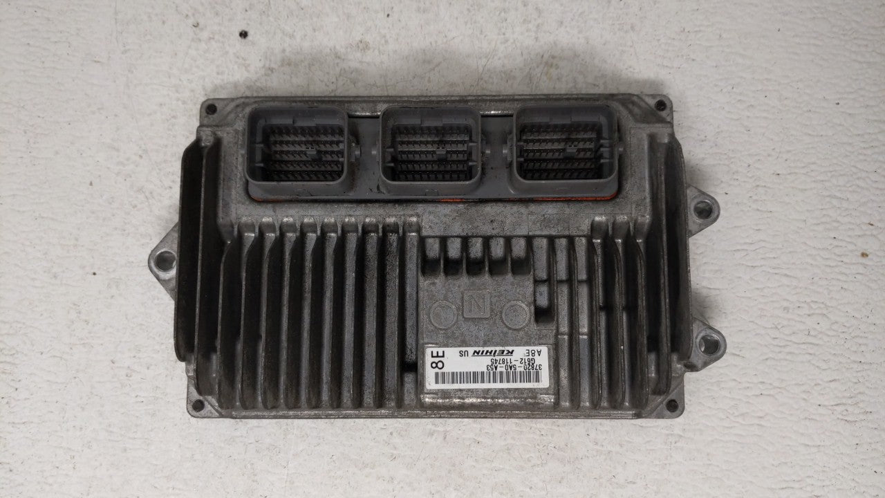 2015 Honda Accord PCM Engine Computer ECU ECM PCU OEM P/N:37820-5A0-A53 37820-5A0-A54 Fits OEM Used Auto Parts - Oemusedautoparts1.com