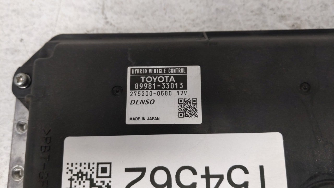 2007 Toyota Camry PCM Engine Computer ECU ECM PCU OEM P/N:89981-33012 89981-33013 Fits OEM Used Auto Parts - Oemusedautoparts1.com