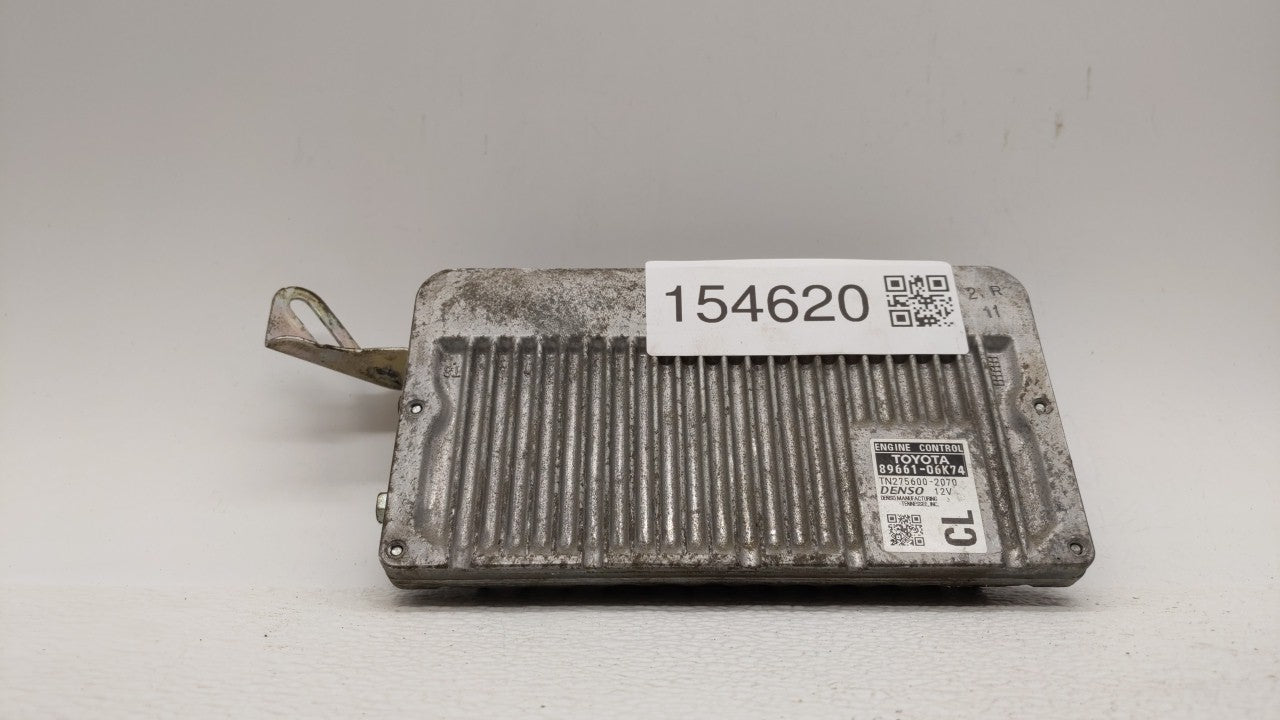 2012-2014 Toyota Camry PCM Engine Computer ECU ECM PCU OEM P/N:89661-06K73 89661-06K74 Fits 2012 2013 2014 OEM Used Auto Parts - Oemusedautoparts1.com