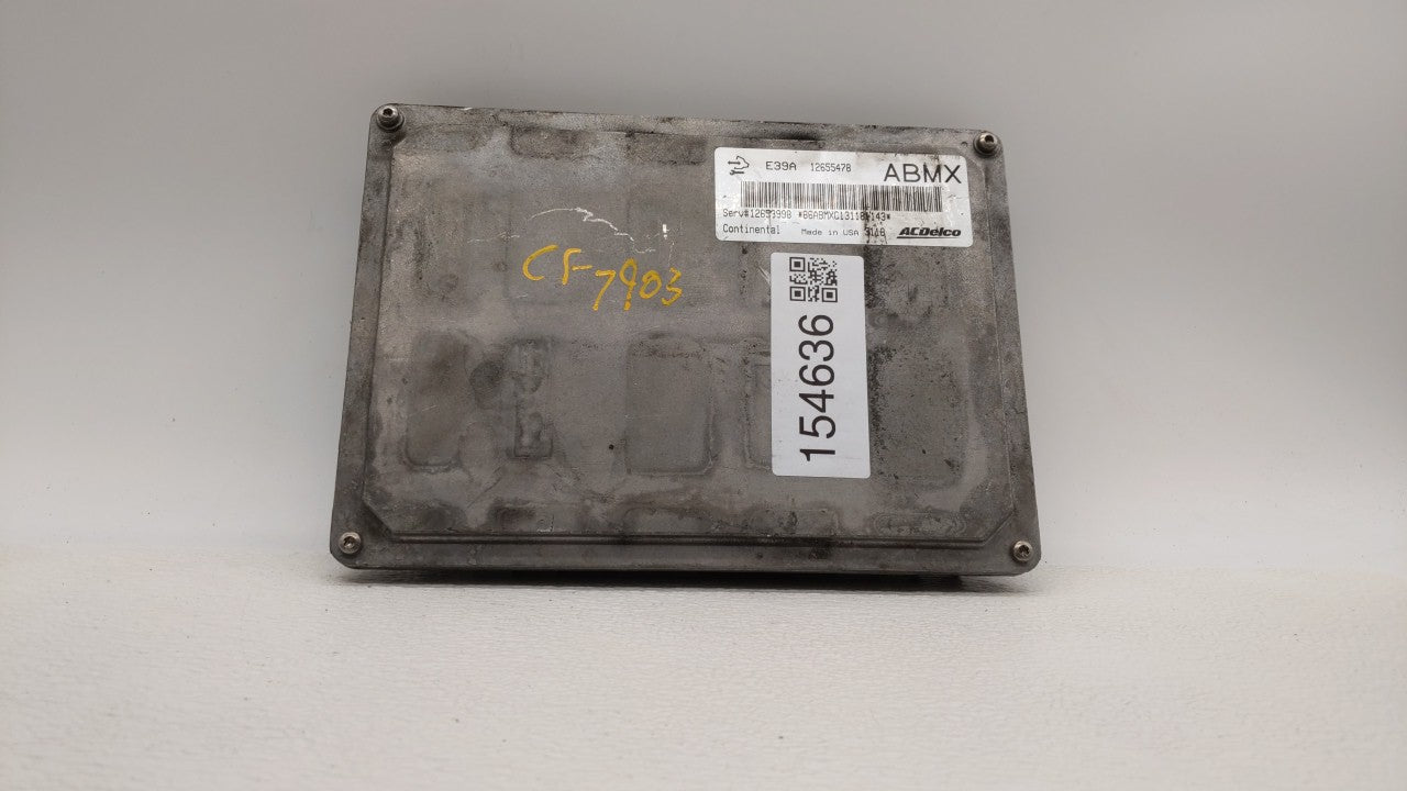 2013-2016 Cadillac Srx PCM Engine Computer ECU ECM PCU OEM P/N:12655476 12657776 Fits 2013 2014 2015 2016 OEM Used Auto Parts - Oemusedautoparts1.com