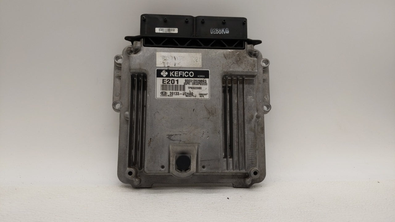 2014 Kia Soul PCM Engine Computer ECU ECM PCU OEM P/N:39133-2EHA0 39132-2EHA0 Fits OEM Used Auto Parts - Oemusedautoparts1.com